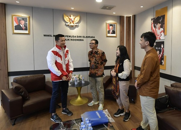 Wamenpora Taufik Sambut Audiensi Redaksi Kompas, Dorong Sinergi untuk Majukan Olahraga